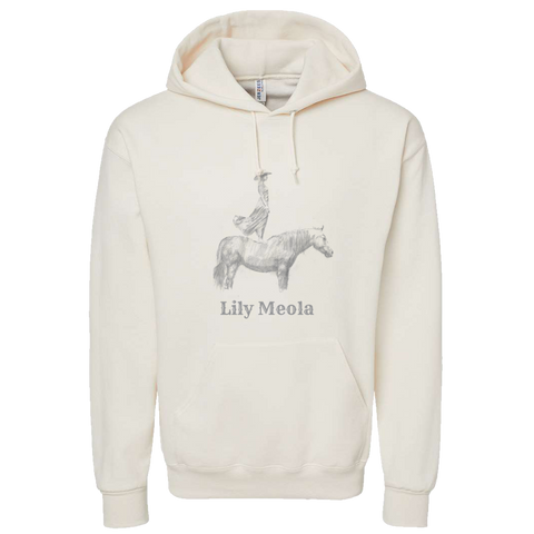Natural Horse Sketch Hoodie